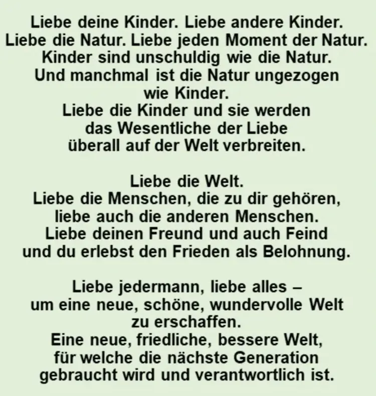 Gedicht "Love them" von Sudhir Deshpande